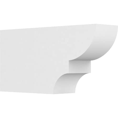 Ekena Millwork Standard Ridgewood Architectural Grade PVC Rafter Tail, 5"W X 10"H X 20"L RFTP05X10X20RID
